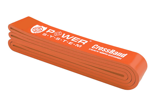 Еспандер-петля (гумка для фітнесу і кроссфіту) Power System PS-4052 CrossFit Level 2 Orange (опір 10 Кам'янське - фото 4