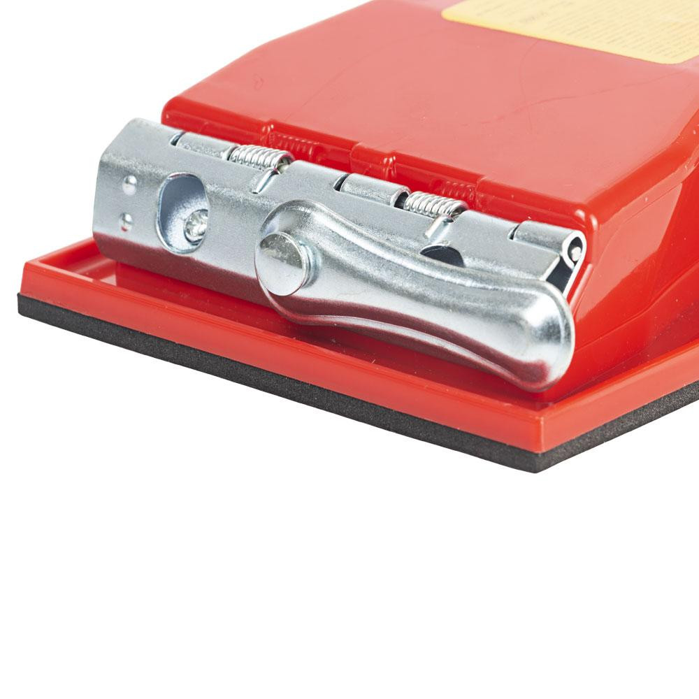 Блок шлифовальный (металлические зажимы) 100×210мм SIGMA (9110021) Ровно - изображение 5