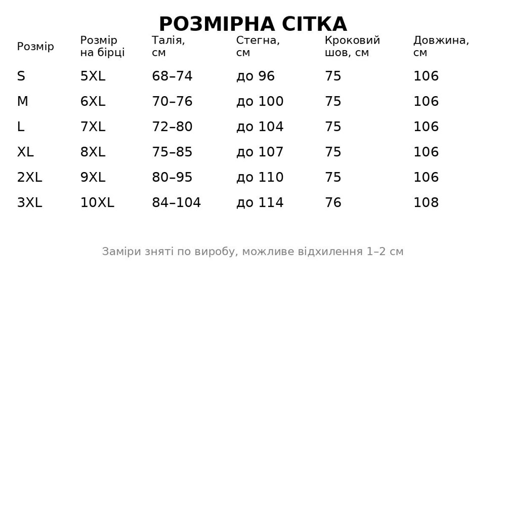 Штани жіночі Black Cyclone 602 джогери варені тай-дай чорні, чорний, XL Київ - фото 8
