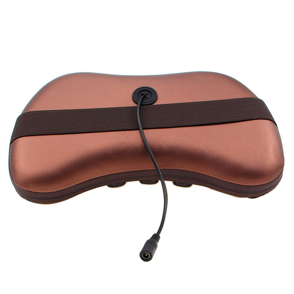 Масажна подушка (31х10х19 см) Massage Pillow 8028 / Роликовий масажер для дому та машини Київ - фото 4