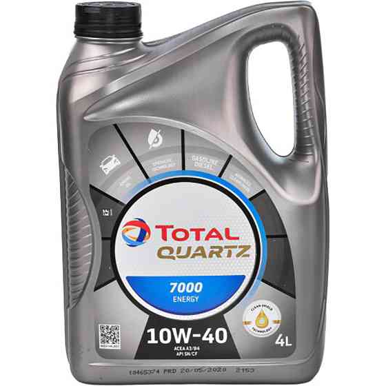 Моторне масло Total Quartz 7000 Energy 10W-40 4л Львів