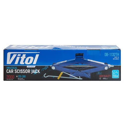 Домкрат ромбовидный 2т с резиновым упором, высота подъема 390 мм, вес 3,2 кг (DB-1132TH/ST-113N) Харьков - изображение 4