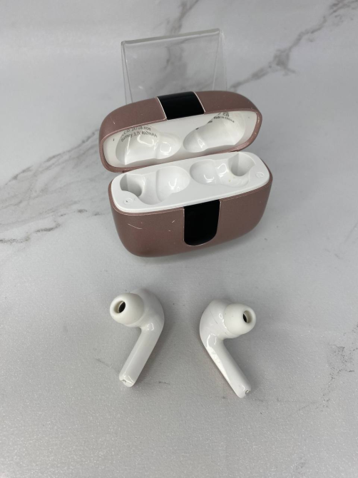 Б/В Bluetooth навушники TWS X08: бездротовий звук з LED-дисплеєм, активним шумозаглушенням та преміальним комфортом (Рожеві) Київ - фото 11