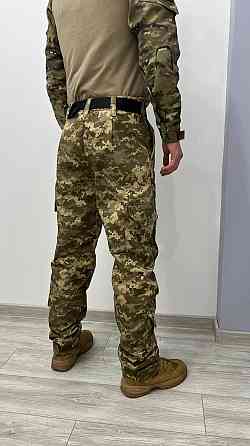 Тактические теплые штаны на флисе (Пиксель) 58 Киев
