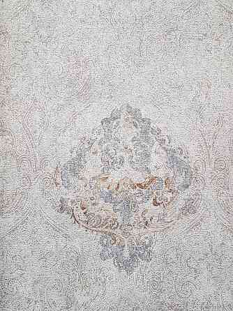 Обои винил на флизелине горячего тиснения DU&KA  Voyage1.06х10 вензеля фон восточный рисунок бежевые Киев