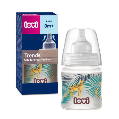 Бутылочка для кормления Lovi Trends 120 мл - Jungle Vibes (21/593) Винница - изображение 1