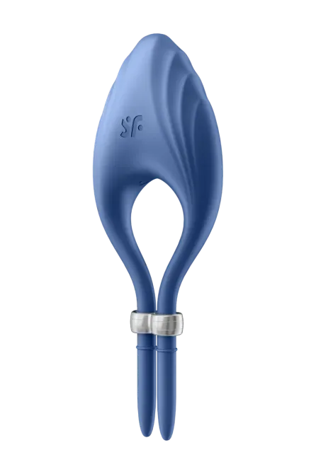 Регулируемое эррекционное кольцо с вибрацией Satisfyer Duelist, синий Sex Aura Киев - изображение 1
