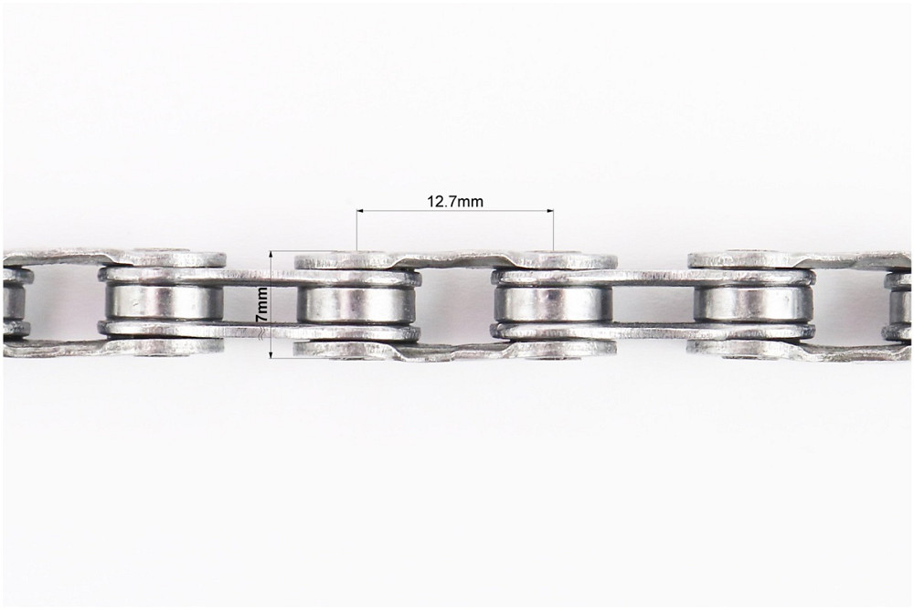 Ланцюг приводний 1/2х3/32х116L 6/7/8 швидкостей, сріблястий X8 EPT Киев - изображение 2