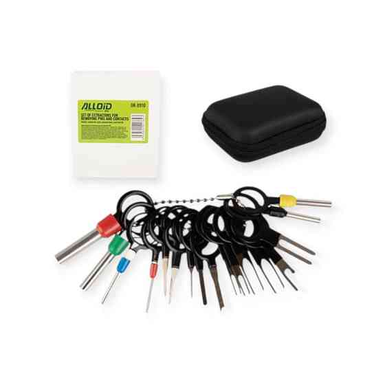 Набір для роз'єднання контактів, електричних роз'ємів, 18шт футляр Мукачево