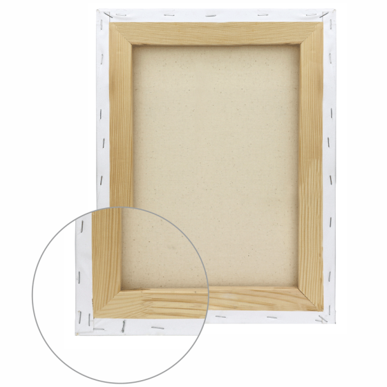 Подрамник 55×75см модуль No0 мелкое зерно акрил хлопок ROSA Studio 24×24 Киев