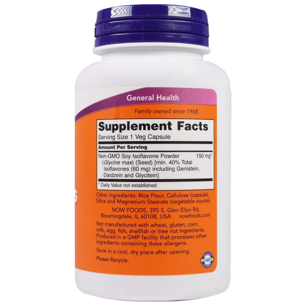 Соевые изофлавоны Now Foods Soy Isoflavones 120 капс Киев - изображение 2