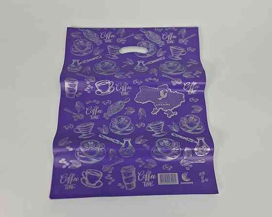 Пакет\прорезн\р (40*50) КАВА Фиолетовый 