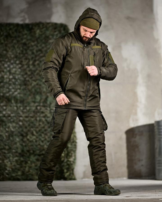 Зимовий тактичний костюм NORTHERN олива ТР6586 Одеса - фото 13