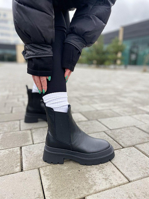 Zemira Черевики жіночі ZEMIRA 607/21181 чорні (зима, шкіра натуральна) (5325) 36-39 37 Коломия - фото 1