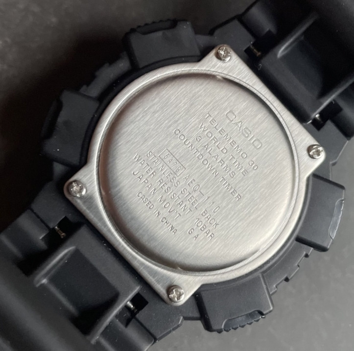 Годинник Casio AEQ-110W-1B новий оригінальний в заводській упаковці Київ - фото 2