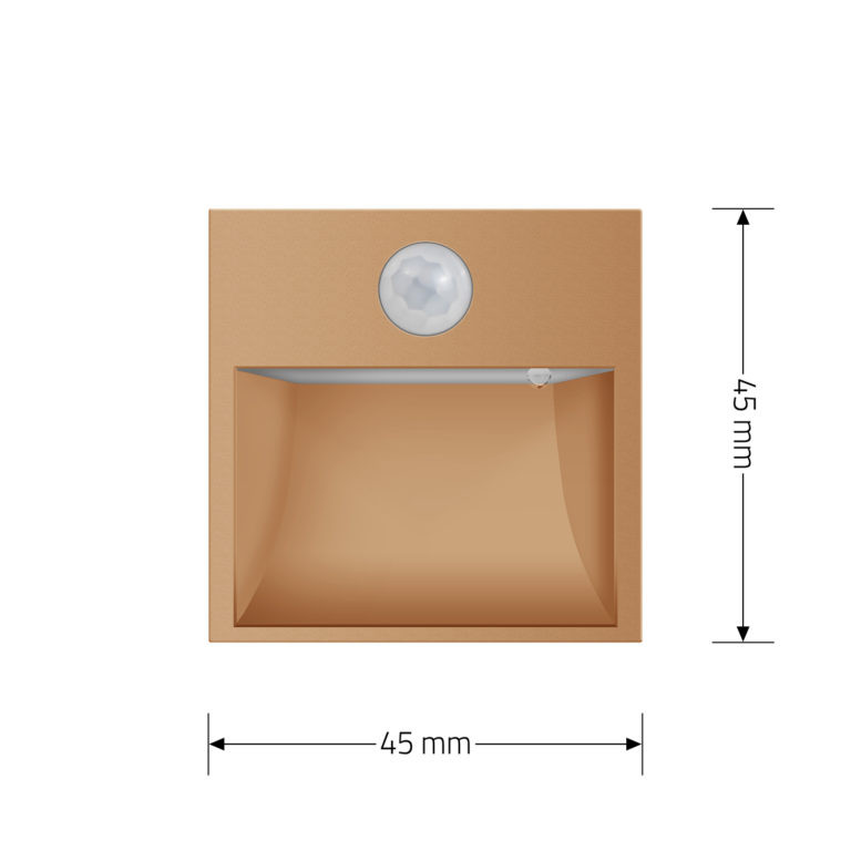 LIVOLO Механізм прохідний автоматичний світильник для сходів підлоги датчик руху темряви, золот Коломия - фото 3