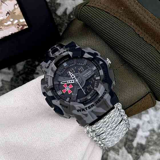 Patriot 005CMGYSU ЗСУ Сірий камуфляж Паракордовий ремінець ACU + Коробка. SBR Київ