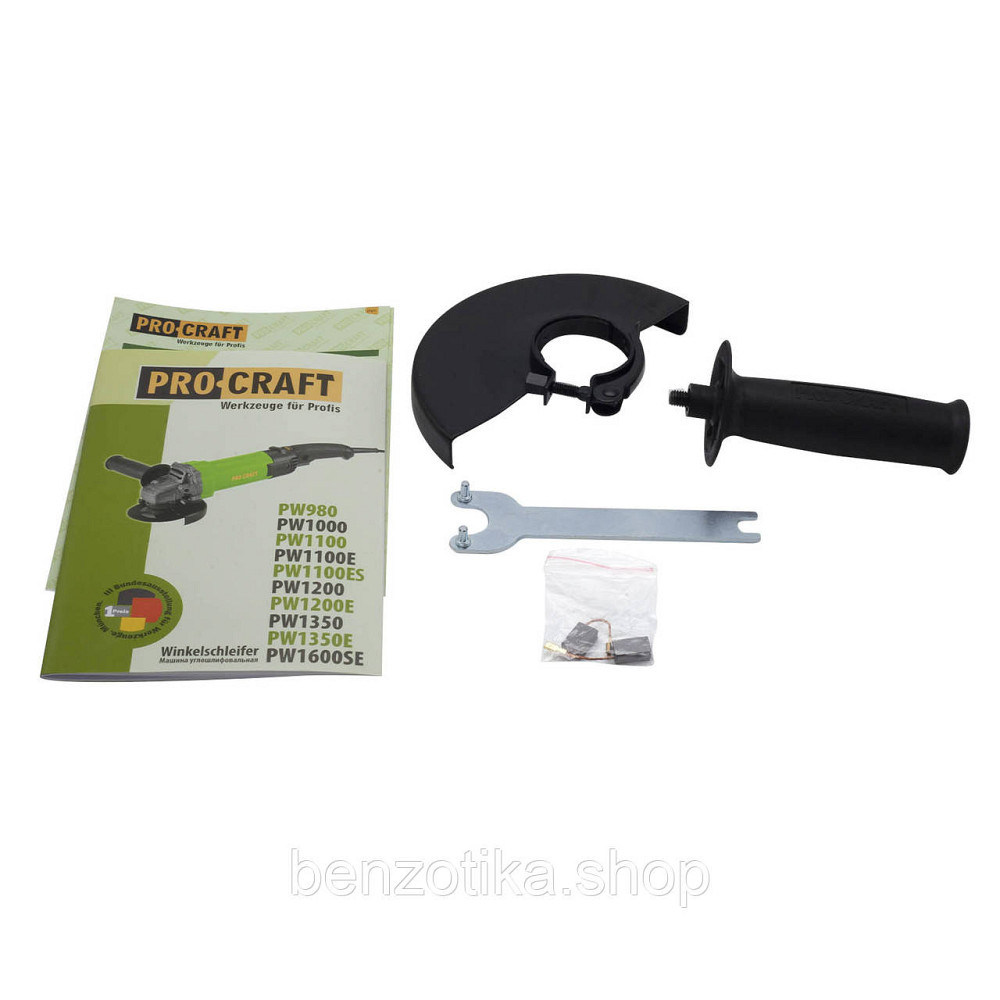 Кутошліфувальна машина Procraft PW1600SE 150 мм Киев - изображение 8