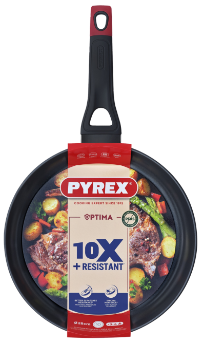 Сковорода Pyrex Optima 28 см, класична (7120922) Київ - фото 8
