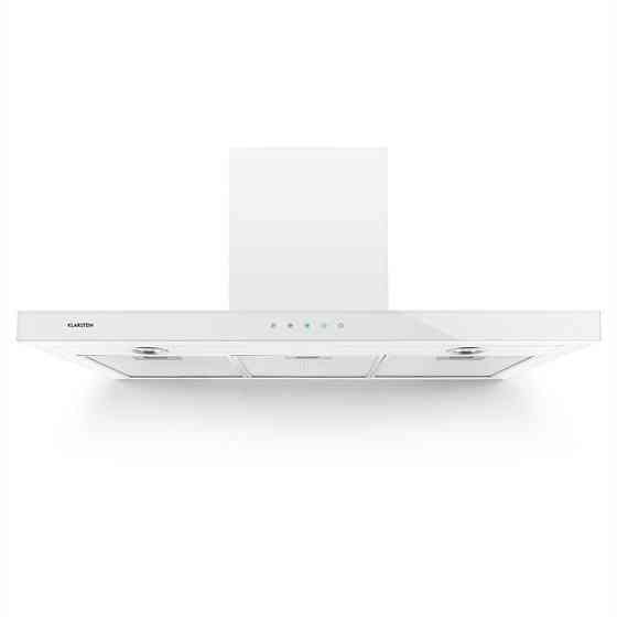 Вытяжка Bon Vivant Blanc 90см 630.5м³/ч стекло с таймером нержавеющая сталь белый (Германия, читать описание) Ровно