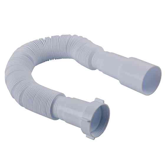 Гофротруба OPTIMUM з'єднувальна з накидною гайкою 1 1/2″*40/50 (460-1100мм) OPTI 00014 Київ