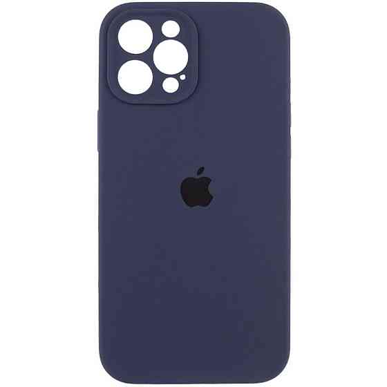 Чохол для смартфона Silicone Full Case AA Camera Protect for Apple iPhone 12 Pro 7,Dark Blue Киев