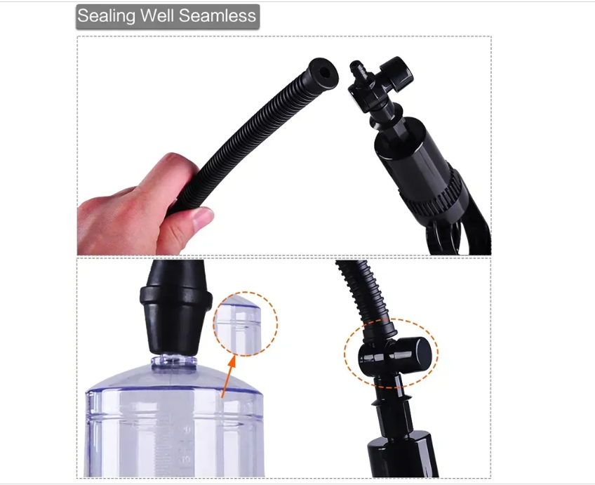 Вакуумная помпа CANWIN Penis Pump Men Powerup - P828 Sex Aura Киев - изображение 6
