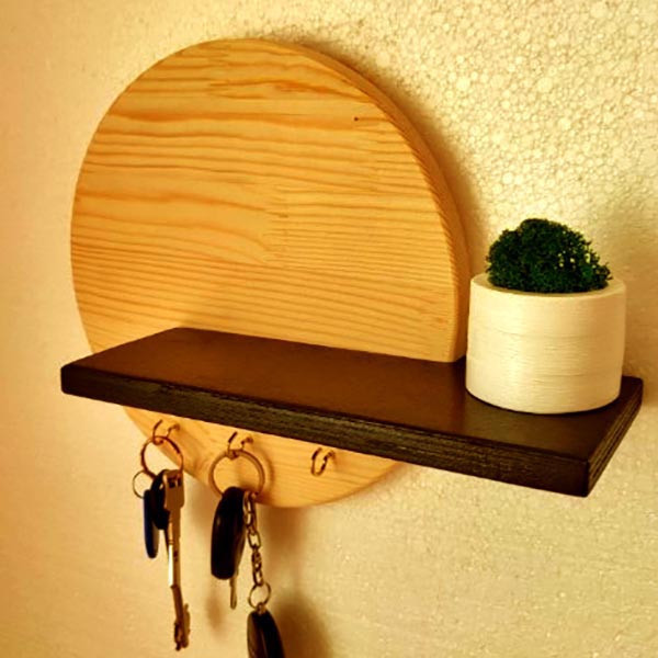 Ключница деревянная 