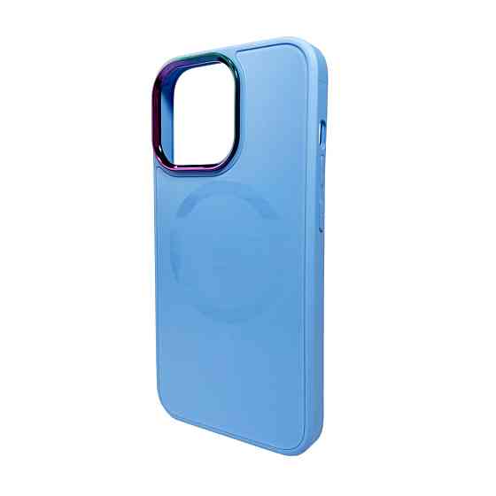 Чохол для смартфона AG Glass Sapphire MagSafe Logo for Apple iPhone 12 Pro Max Sierra Blue Киев