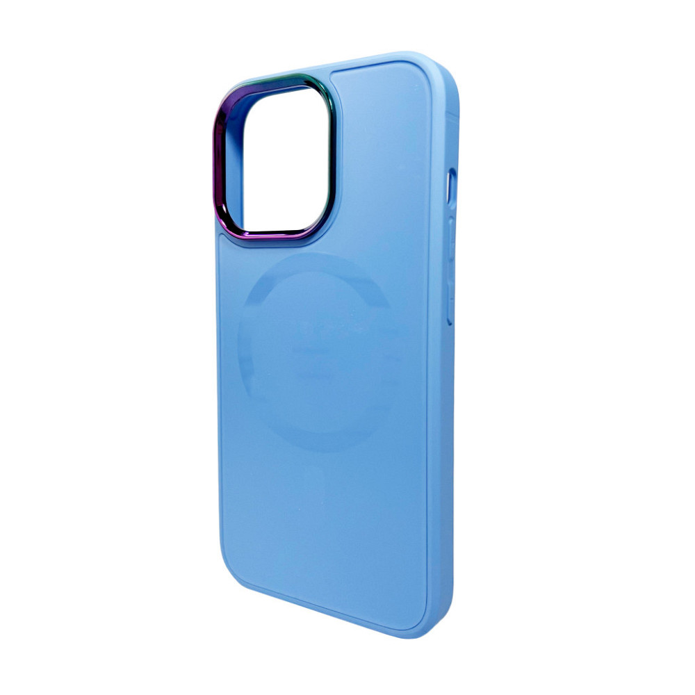 Чохол для смартфона AG Glass Sapphire MagSafe Logo for Apple iPhone 12 Pro Max Sierra Blue Киев - изображение 1