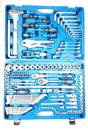 Набір інструментів 142 пр. 1/4&quot;,3/8&quot;,1/2&quot; KingRoy 31160-142-L Вінниця