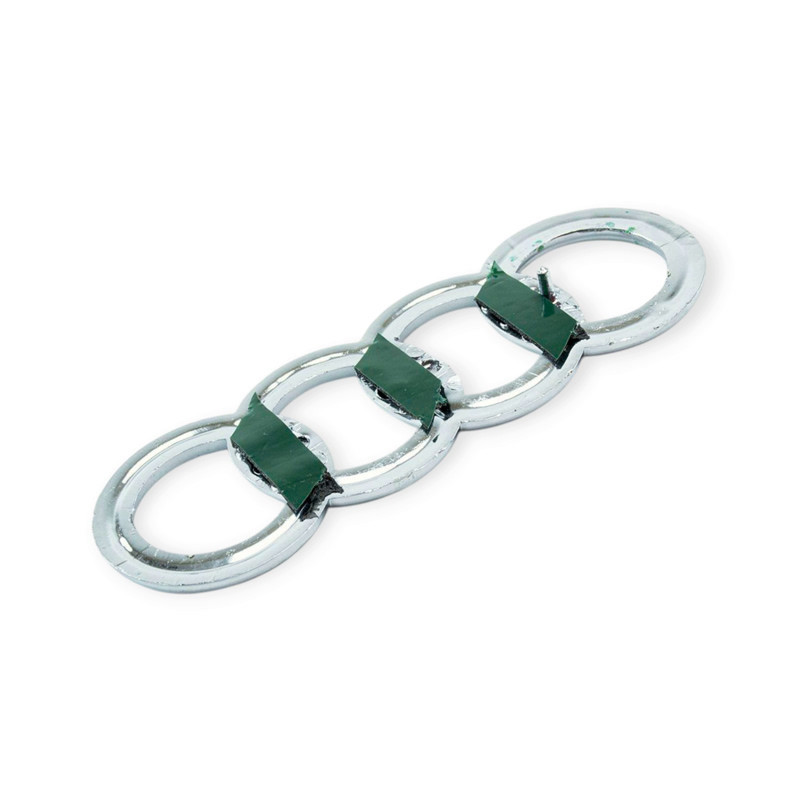 Емблема багажника "автомобіль Audi 80" 140x46мм Мукачево - фото 1