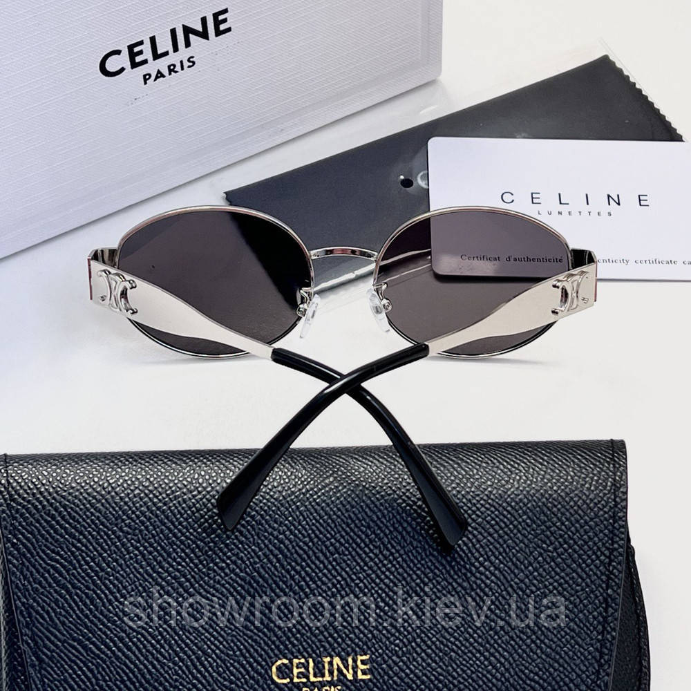 Женские солнцезащитные очки CL 13542 silver Киев - изображение 3