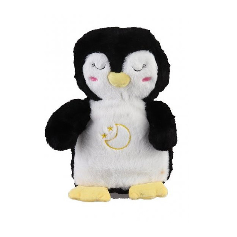 Мягкая игрушка-ночник Дышащий пингвин DPN18 со звуковыми эффектами Винница - изображение 1