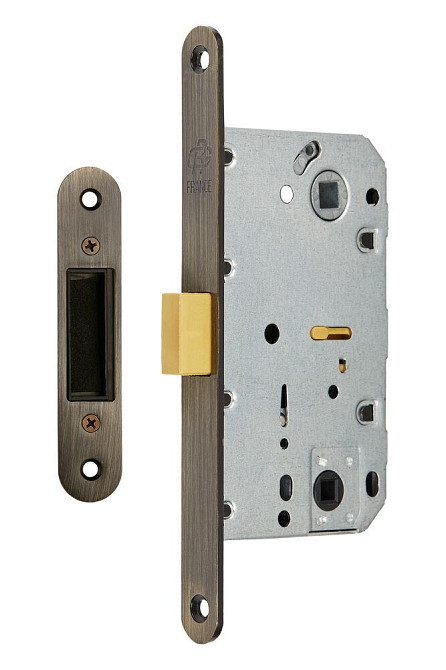 Замок для межкомнатных дверей Gavroche GR GR 96M-WC AB бронза с ответной планкой Киев - изображение 1