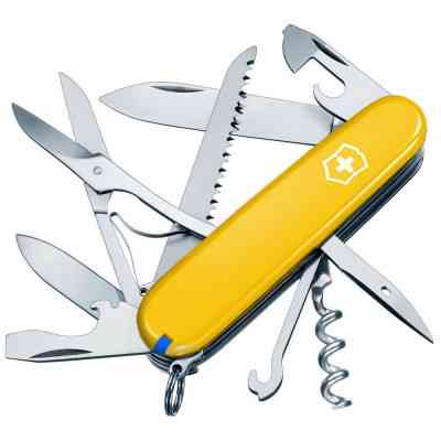 Нож Victorinox Huntsman Ukraine 91 мм Жовто-синій (1.3713.8.2) Винница
