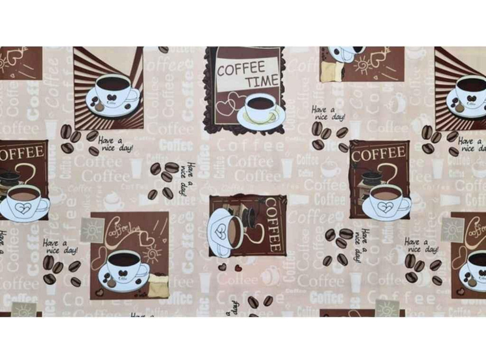 Термосерветка 1-стороння 0,98*0,58м пластик Coffee time ТМ BONA DOMUS Київ - фото 1