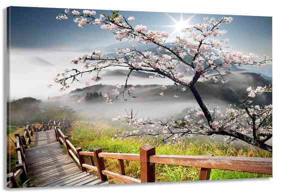 Картина холст в гостиную / спальню  Природа гір      MLP_235 90х180см Киев