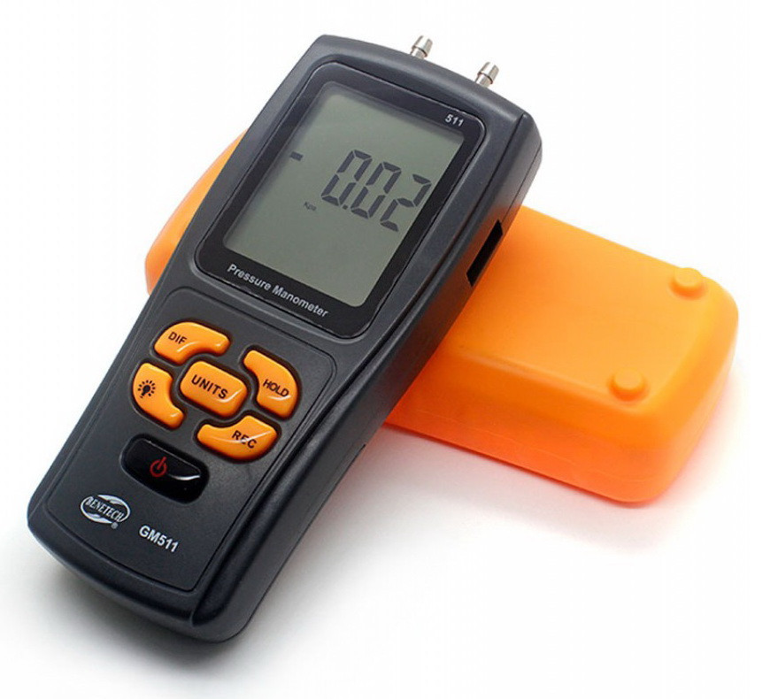 Диференціальний мікроманометр USB, ±10 кПа BENETECH GM511 Чернігів - фото 4