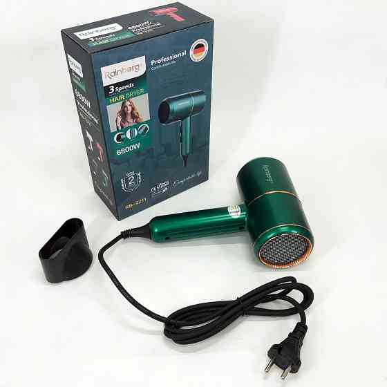 Профессиональный фен с ионизацией и термозащитой Rainberg, Хороший электрический фен KF-41 Львов