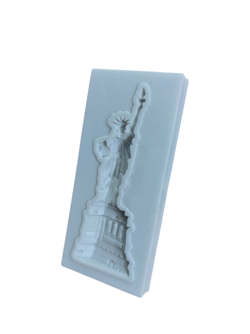 Молд силиконовый Статуя свободы 68 на 25 мм серый Киев - изображение 5