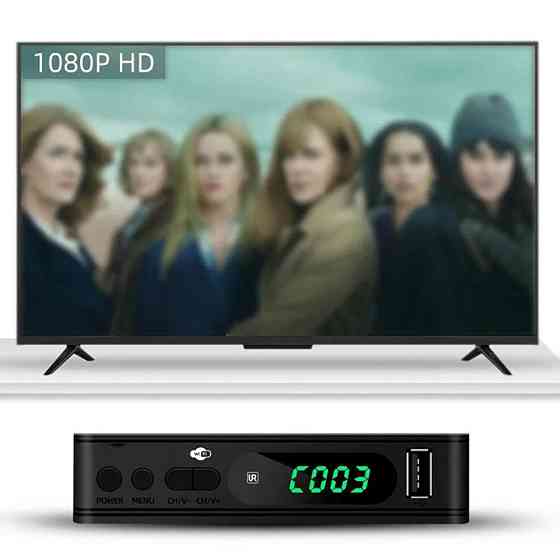 Цифровий тюнер з підтримкою wi-fi адаптера 5-12v + пульт, DVB T2 0967 / Приставка Т2 / Цифровий ресивер для тв Київ