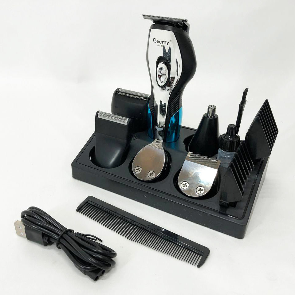 Электрическая машинка с насадкой для бороды Хорошие машинки для стрижки волос дома DX-44 Львов - изображение 7
