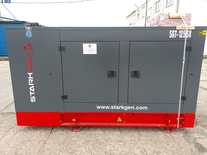 Генератор дизельный Starkgen SGC-125SX ATS 90 – 100 кВт Коломыя - изображение 4