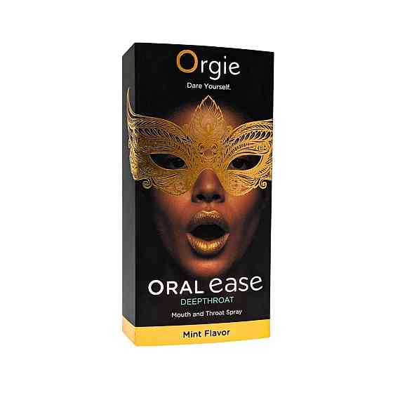 Спрей для глибокого мінету Orgie – Oral Ease Deepthroat (15 мл), м’ятний, без анестетиків Sex Aura Київ