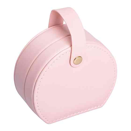 Yiwu Скринька для прикрас з еко шкіри 10×9×4.5 см ​​органайзер для ювелірних виробів HP-5-31P Коломыя