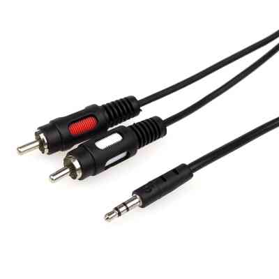 Кабель мультимедійний Jack 3.5mm M/2RCA M 5.0m Atcom (10709) Вінниця