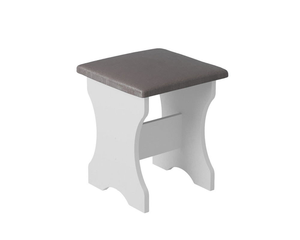 Табуретка с мягким сиденьем, табурет на кухню 35х35х44 см Ткань Бонус новая (светло коричневый) / ДСП Ольха Львов - изображение 7