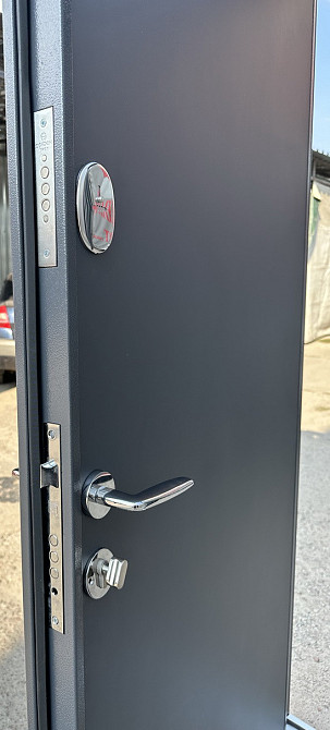 Двери уличные Redfort, модель Блейд RAL 7024 , комплектация Оптима плюс Металл/МДФ (2 контура) 960 Киев - изображение 7