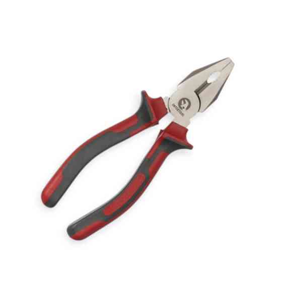 Плоскогубцы 160мм красно-серые ручки Мукачево